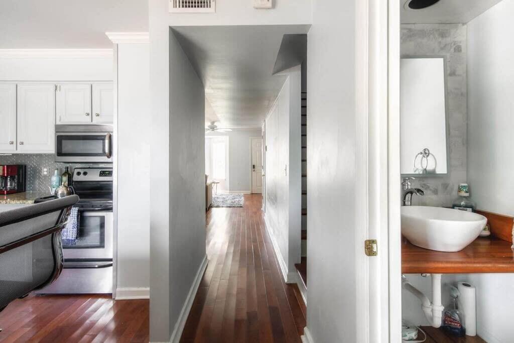 Walk To Broadway Charming Modern Historic Townhome Nashville Ngoại thất bức ảnh