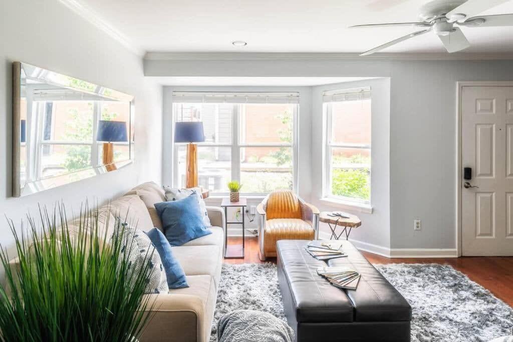Walk To Broadway Charming Modern Historic Townhome Nashville Ngoại thất bức ảnh